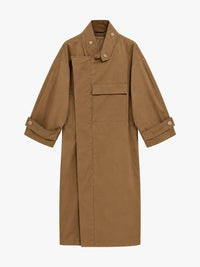 AF Agger - Water Resistant Coat in Tobacco