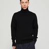 Andersen-Andersen - Navy Turtleneck in Black