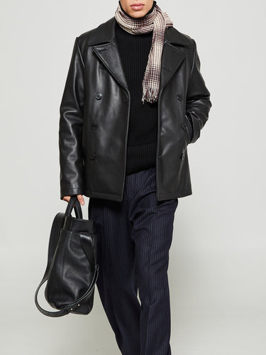 Andersen-Andersen - Navy Turtleneck in Black