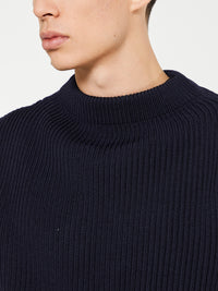 Andersen-Andersen - Navy Crewneck in Navy