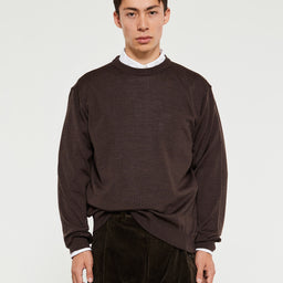 Another Aspect - Another Sweater 5.0 in Brown Melange