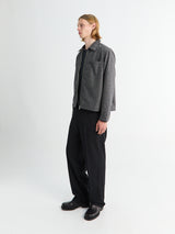 Another Aspect - Another Overshirt 3.0 in Grey Check