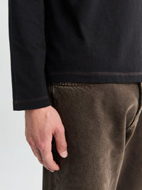 Another Aspect - Another T-Shirt 3.0 in Black/Brown