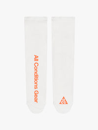Nike - Nike ACG UV Cooling Sleeves in Grey Fog & Orange
