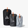 Nike - Nike Acg Stuff Sack 3-Pack (8L) in Black/Safety Orange/Summit White