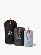 Nike - Nike Acg Stuff Sack 3-Pack (8L) in Black/Safety Orange/Summit White