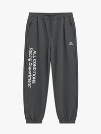 Nike - Nike Acg Tuff Fleece Dri-Fit Pants in Dk Smoke Grey/White