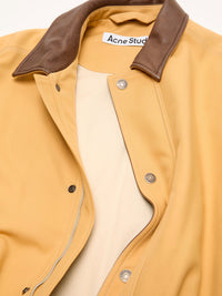 Acne Studios - Twill Bomber Jacket in Sand Beige