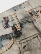 Acne Studios - Printed Jeans in White and Multi