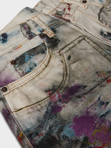 Acne Studios - Printed Jeans in White and Multi