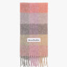 Acne Studios - Mohair Checked Scarf in Fuchsia, Lilac and Pink