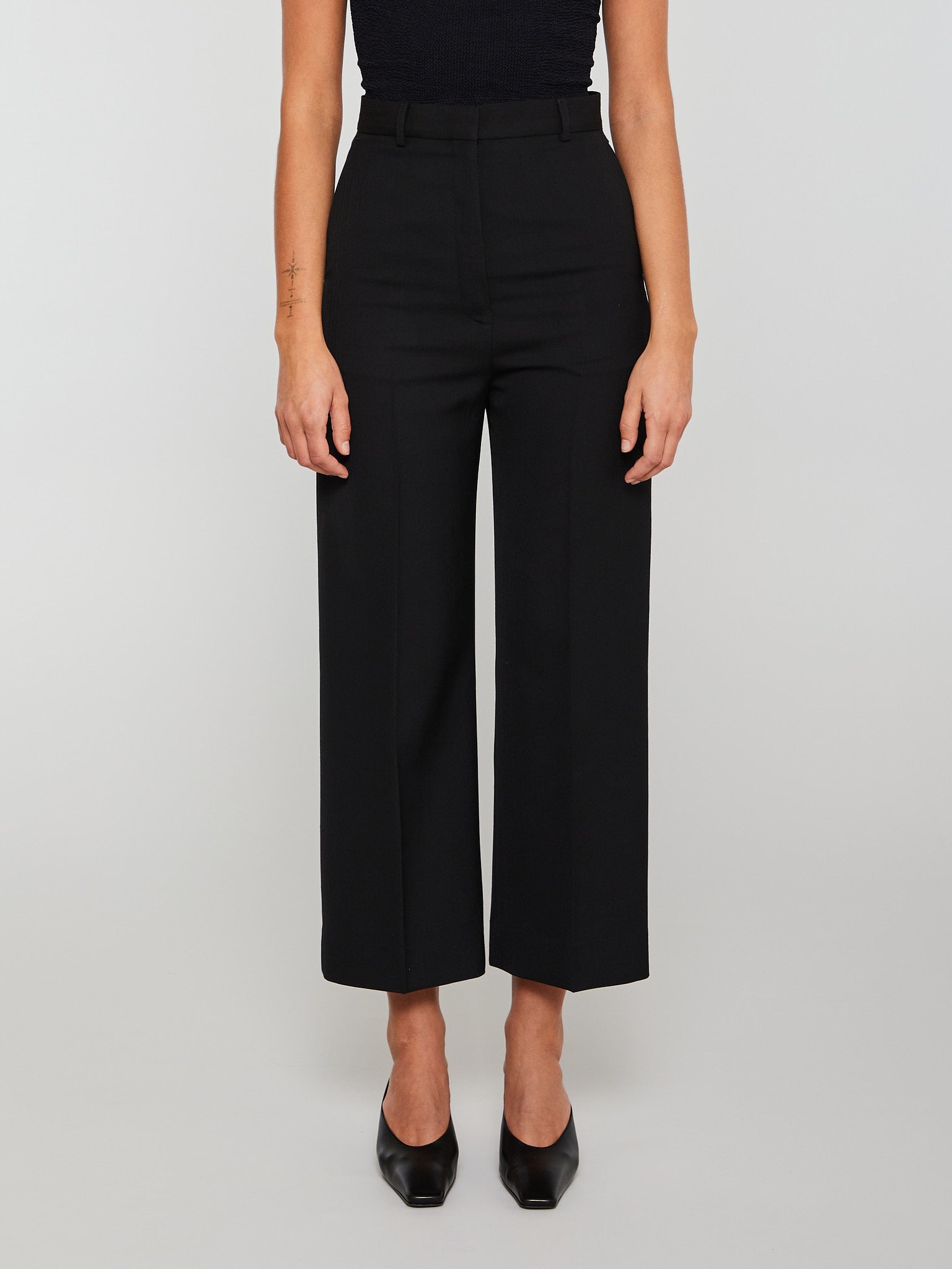 Acne Studios - Relaxed Tailored Trousers in Black