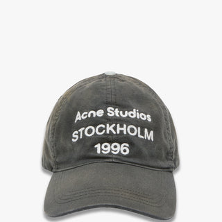 Acne Studios - Logo Cap in Faded Black