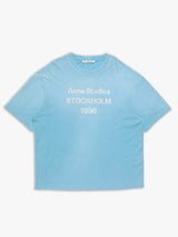 Acne Studios - Logo T-shirt in Cornflower Blue