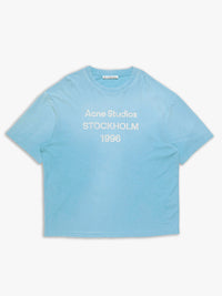 Acne Studios - Logo T-shirt in Cornflower Blue