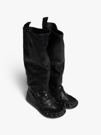 Acne Studios - Slouch Saddle Boots in Black