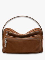 Acne Studios - Camero Camera Suede in Cognac Brown
