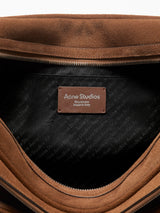 Acne Studios - Camero Camera Suede in Cognac Brown