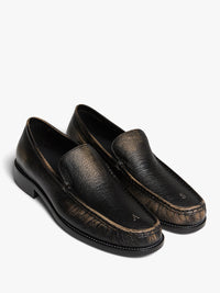 Acne Studios - Loafers in Beige and Black