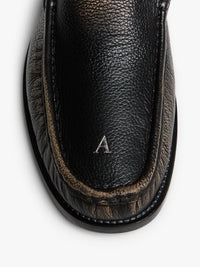 Acne Studios - Loafers in Beige and Black