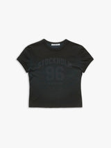 Acne Studios - Fitted Logo T-shirt in Faded Blue
