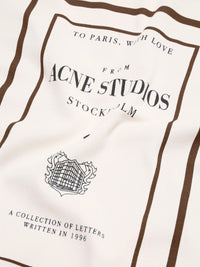 Acne Studios - Layered Graphic T-shirt in Warm Beige