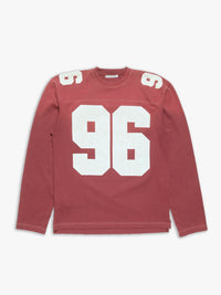 Acne Studios - Logo Jersey T-Shirt in Faded Red