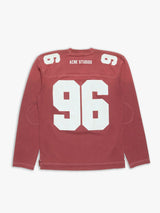 Acne Studios - Logo Jersey T-Shirt in Faded Red