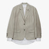 Acne Studios - Layered Suit Jacket in Warm Grey