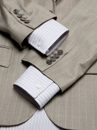 Acne Studios - Layered Suit Jacket in Warm Grey