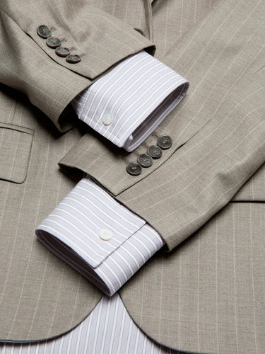 Acne Studios - Layered Suit Jacket in Warm Grey