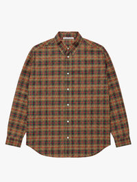 Acne Studios - Setar LS Check Flannel in Green Multi