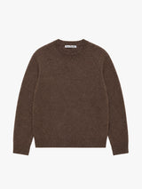 Acne Studios - Klimis Cashmere Knit in Walnut Brown