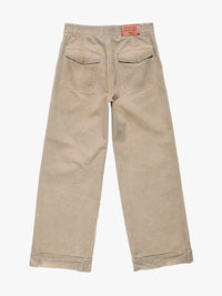 Acne Studios - Plinty Rustic Cotton Twill Pants in Camel Beige