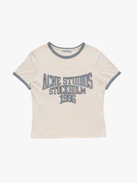 Acne Studios - Eram M College in Off White/Grey Blue