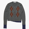 Acne Studios - Rw-Wn-Knit000102 in Dark Grey/Multi