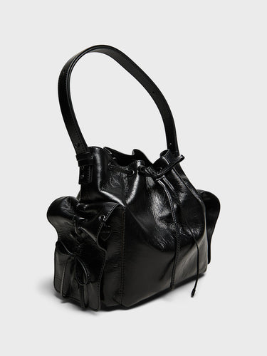 Acne Studios - Multipocket Bucket Lux Bag in Black