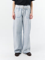 Acne Studios - Jeans in Blue and White