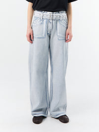 Acne Studios - Jeans in Blue and White