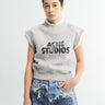 Acne Studios - Layered Fleece Vest in Grey Melange