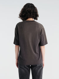 Relaxed Fit Logo T-Shirt in Faded Black