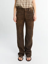 Acne Studios - Trousers in Coffee Brown