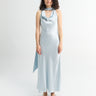 Acne Studios - Silk Tunic Dress in Light Blue