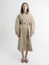 Acne Studios - Coat in Khaki Grey
