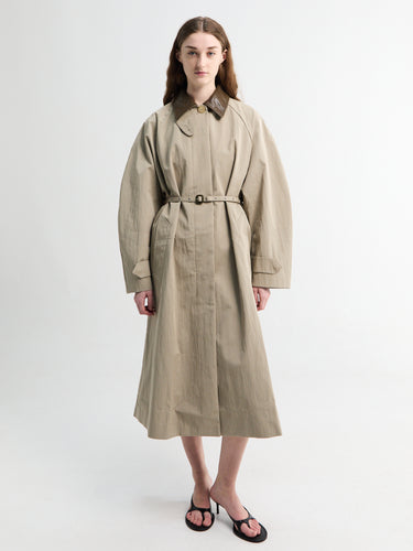 Acne Studios - Coat in Khaki Grey