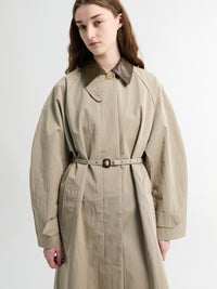 Acne Studios - Coat in Khaki Grey