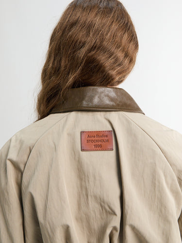 Acne Studios - Coat in Khaki Grey