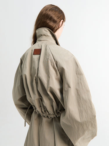 Acne Studios - Coat in Khaki Grey