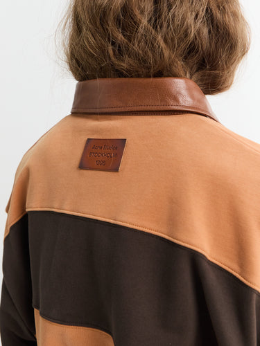 Acne Studios - Sweatshirt in Dark Brown