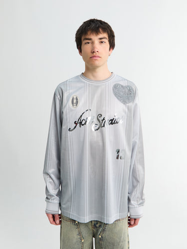 Acne Studios - Logo Sports Jersey in Grey